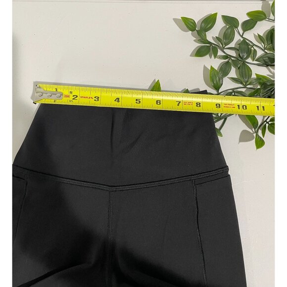 Athleta Transcend Stash Crop Straight Leg Pant size XXS Black Brand New - Picture 13 of 16